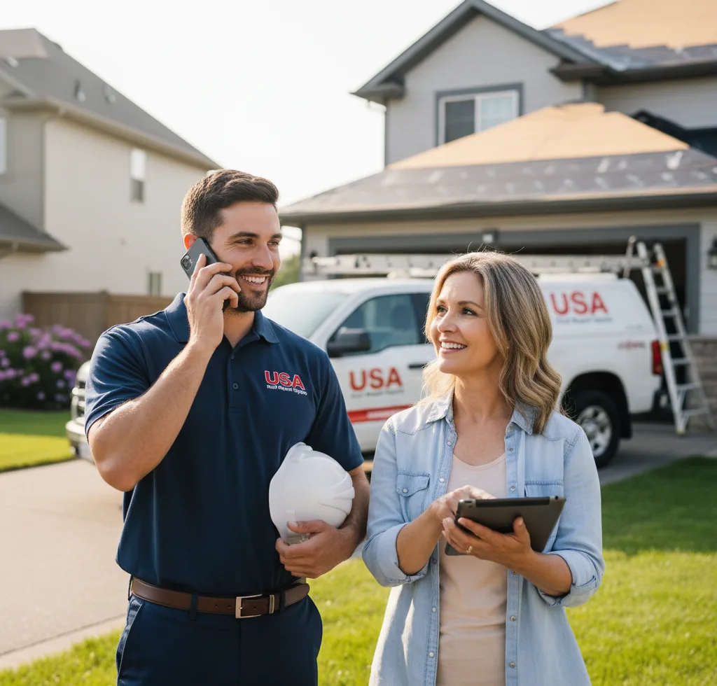 USA Roof Repair Experts customer support in Dallas